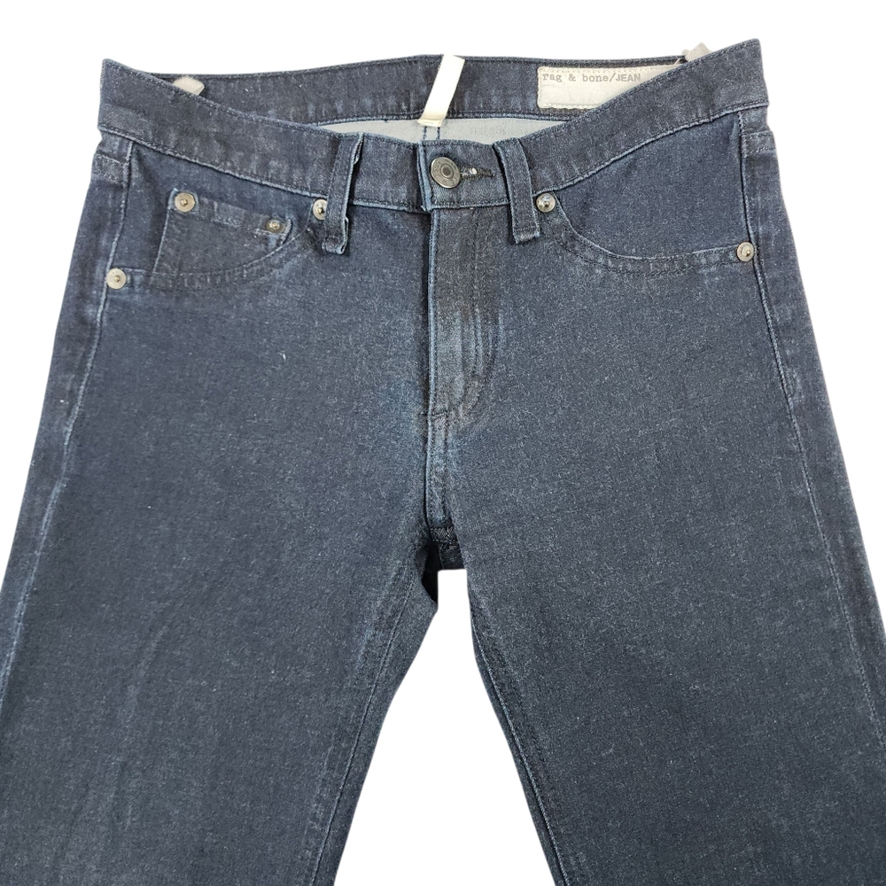rag & bone/JEAN Stretch Legging Skinny Jeans Dark Wash Size 25 - Picture 5 of 12